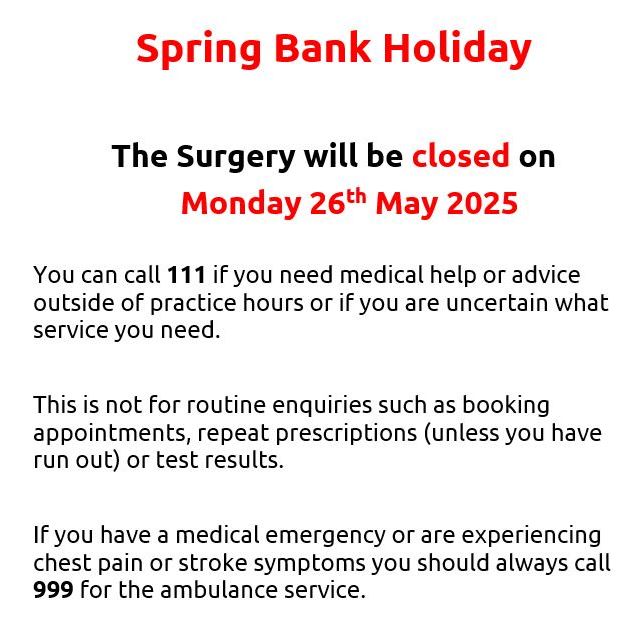 Bank Holiday